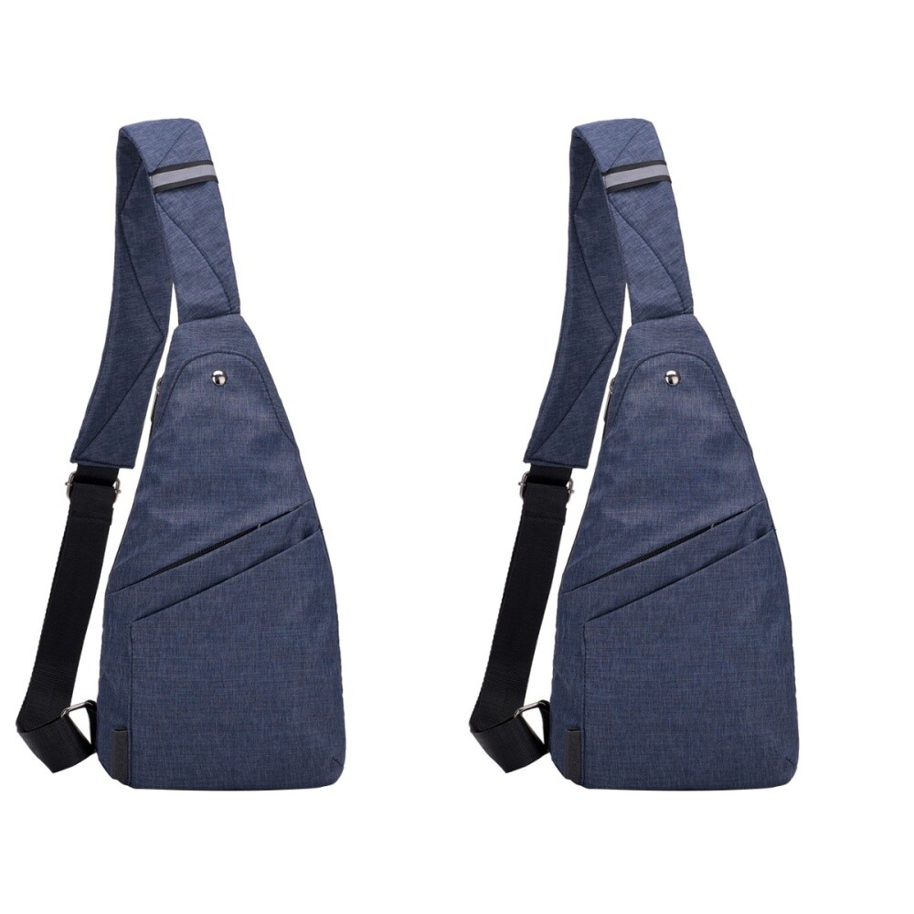 Outdoor Men Chic Sling Bag Shoulder Backpack Crossbody Bag Casual Daypack