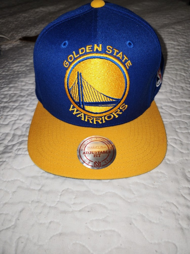 San Francisco Warriors Snap Back Hat Golden State Mitchell & Ness