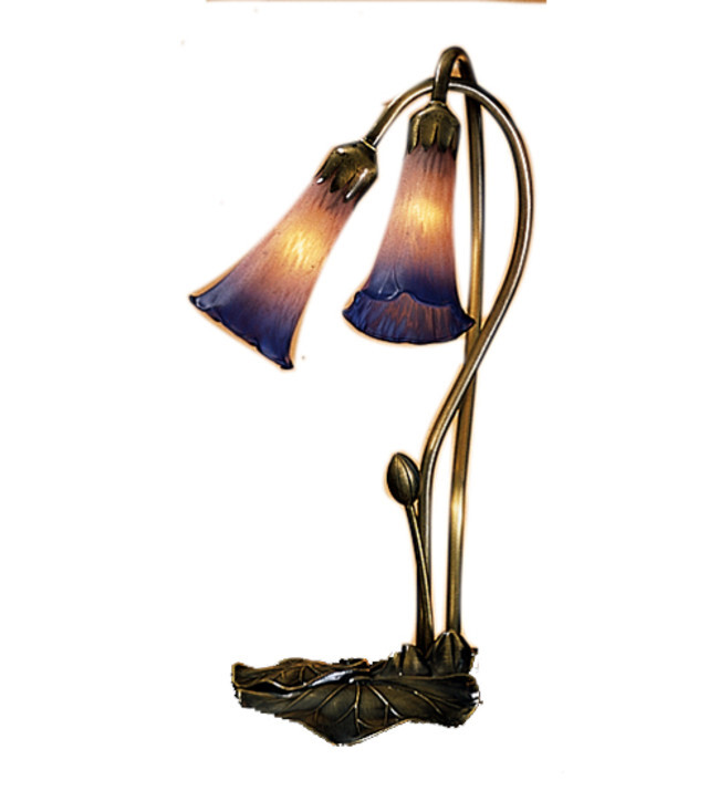 Meyda Tiffany 14064 Stained Glass / Tiffany Desk Lamp - MultiColor