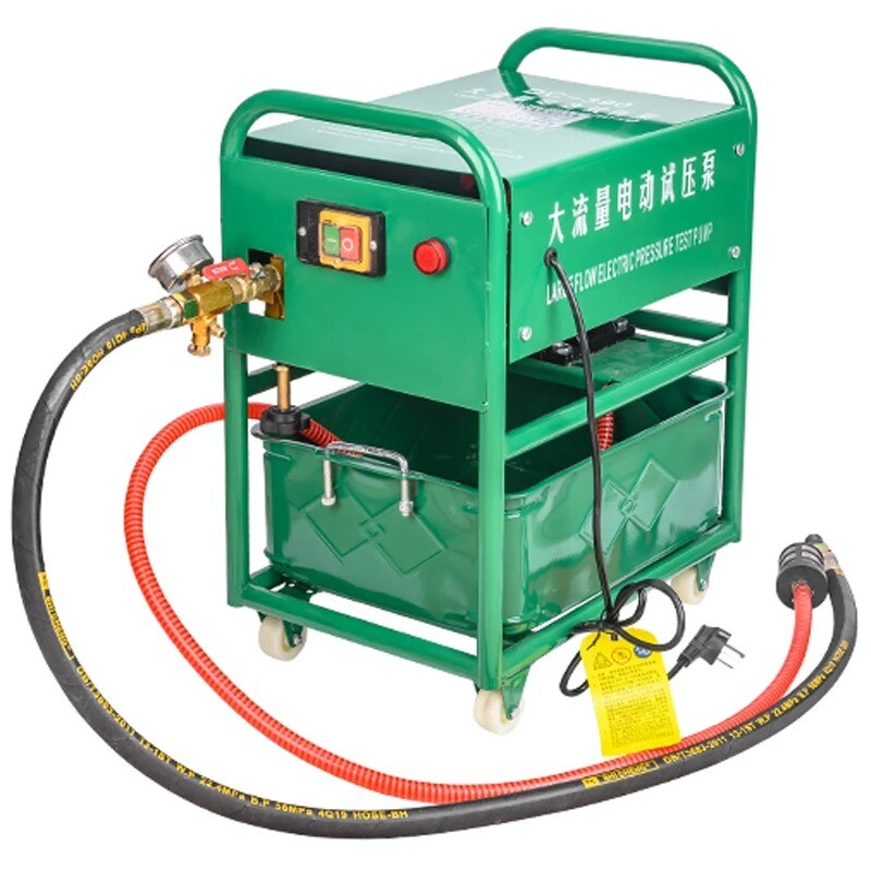 DC-390 Super Large Flow Electric Fire Pipe Pressure Test Pump Water Pressure