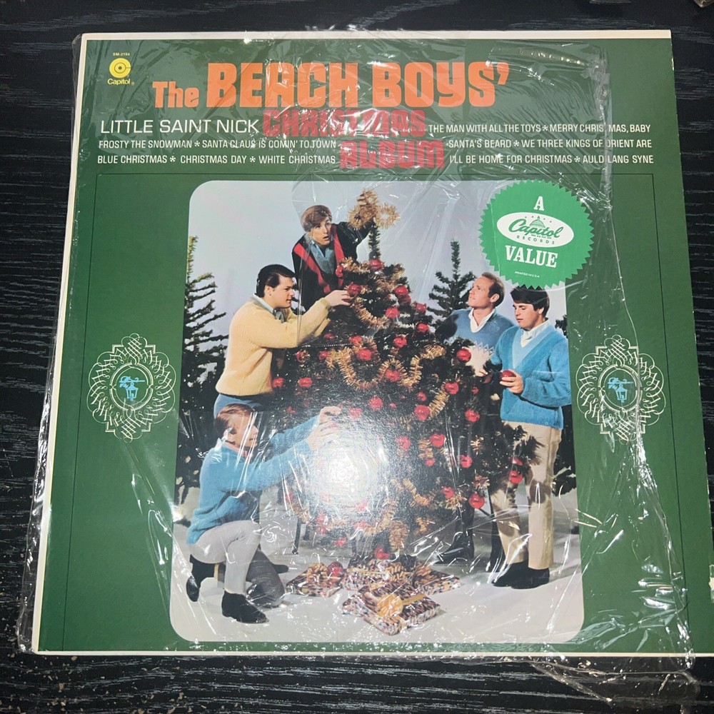 The Beach Boys Christmas Album Vinyl (Purple Label, With Hype Sticker)