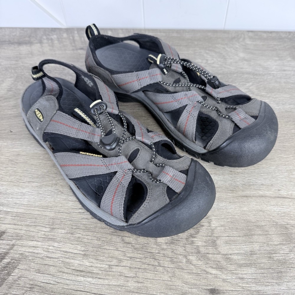 Keen Newport H2 Grey Mens Sizse 10 Fisherman Sandals