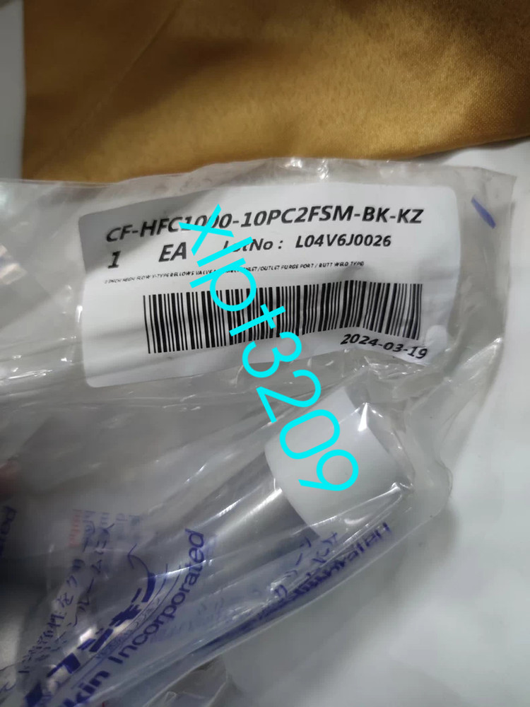 1PC bellows valve CF-HFC1000-10PC2FSM-BK-KZ brand new FedEx or DHL