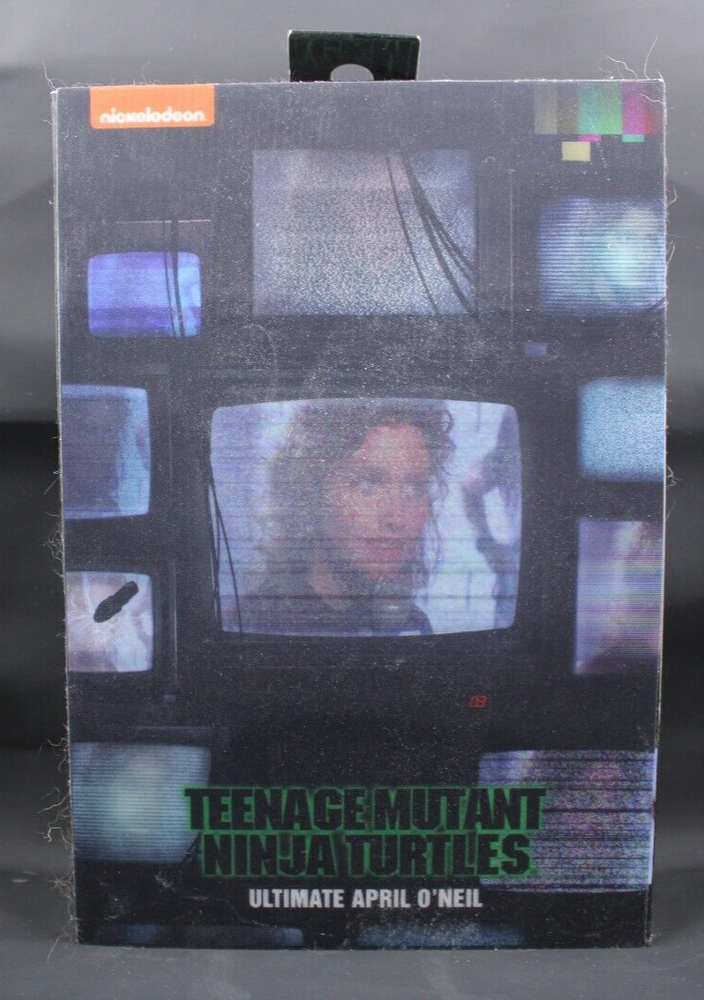 NECA Ultimate April O'Neil 7 inch Action Figure TMNT (Box Damage)