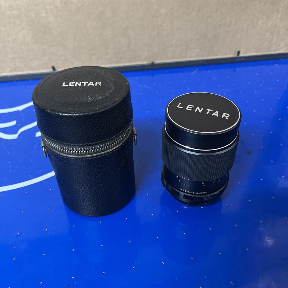 Vintage Japan 135mm f/2.8 Manual Focus Tele-Lentar Lens No 7105200