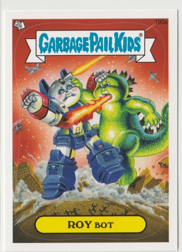 Roy Bot #190a Transformers Garbage Pail Kids GPK Series 3 BNS3 Brand New