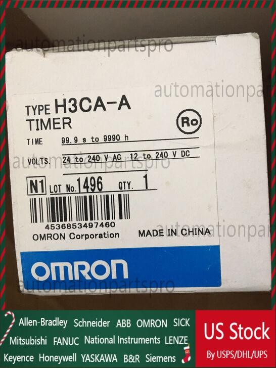 1PC New OMRON H3CA-A H3CAA Timer DC24-240 Fast Shipping  US Free TAX