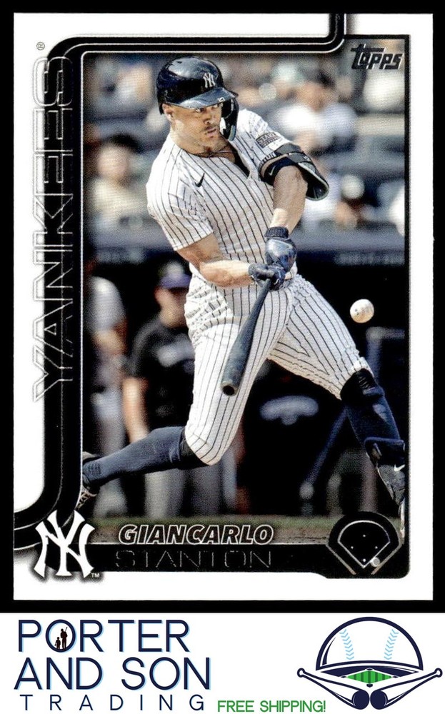 2025 Topps Series 1 #262 Giancarlo Stanton New York Yankees Baseball Card