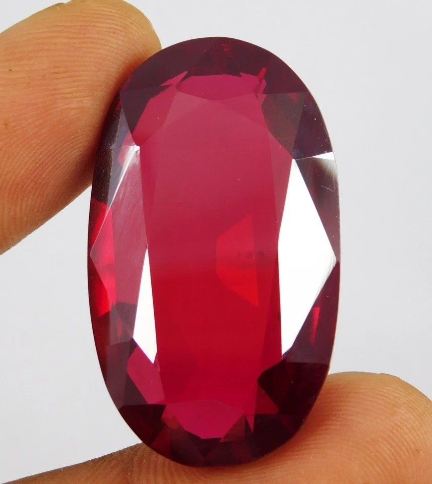 109 Ct Certified Natural Mozambique Pigeon Blood Red Ruby Loose Gemstone