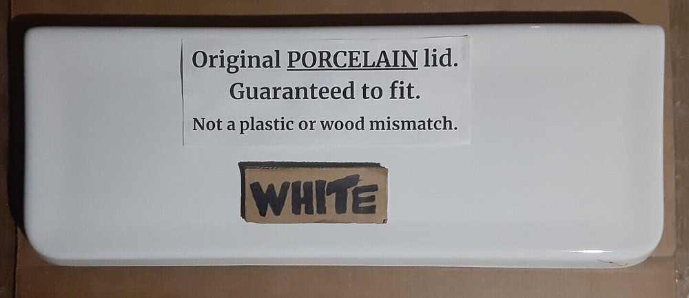 Perfect White Kohler K4552 K4524 K4526 Toilet Tank Lid 22.25 x 8.5 Flawless