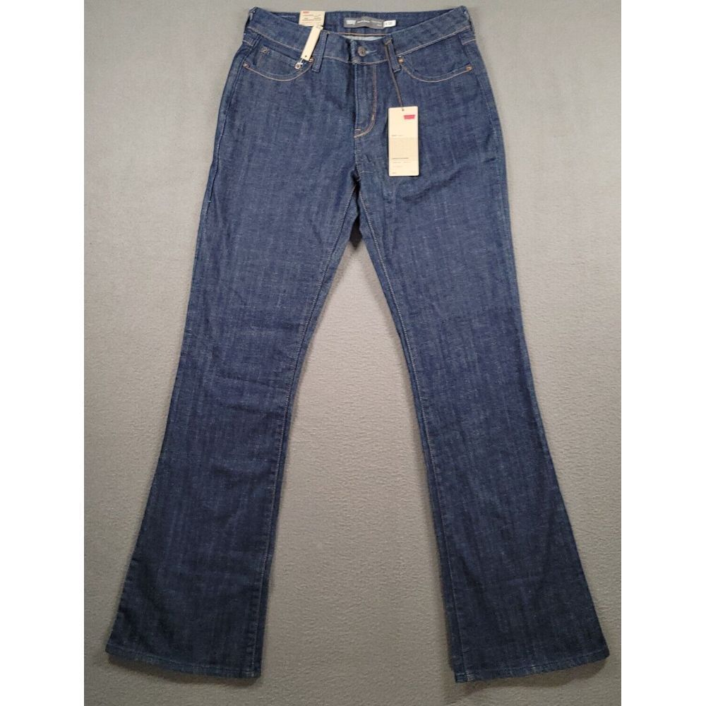 Levi Jeans Womens 8/29 Blue Bold Curve Classic Boot Cut American Preppy NEW