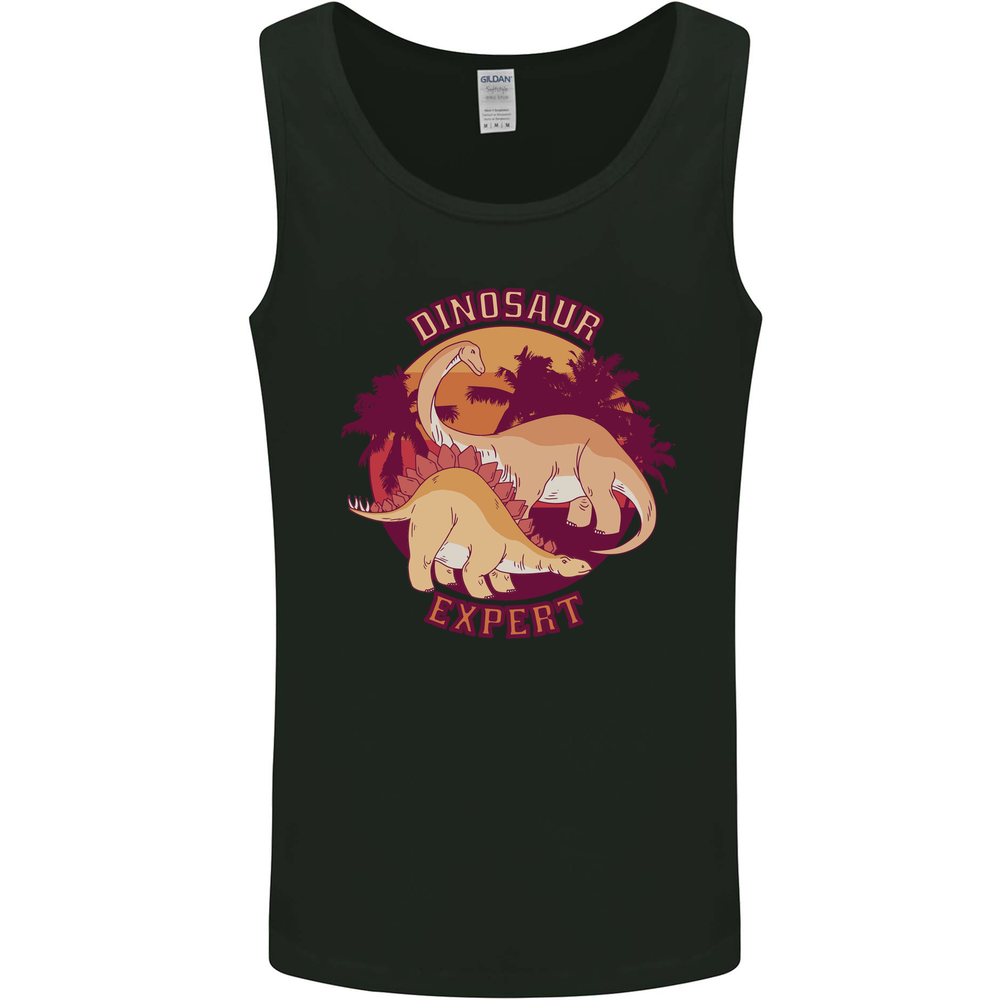 Dinosaur Expert Mens Vest Tank Top