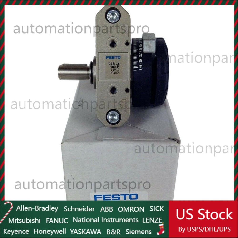 US FREE TAX New FESTO DSR-16-180-P 11910 rotating cylinder DSR-16-180-P