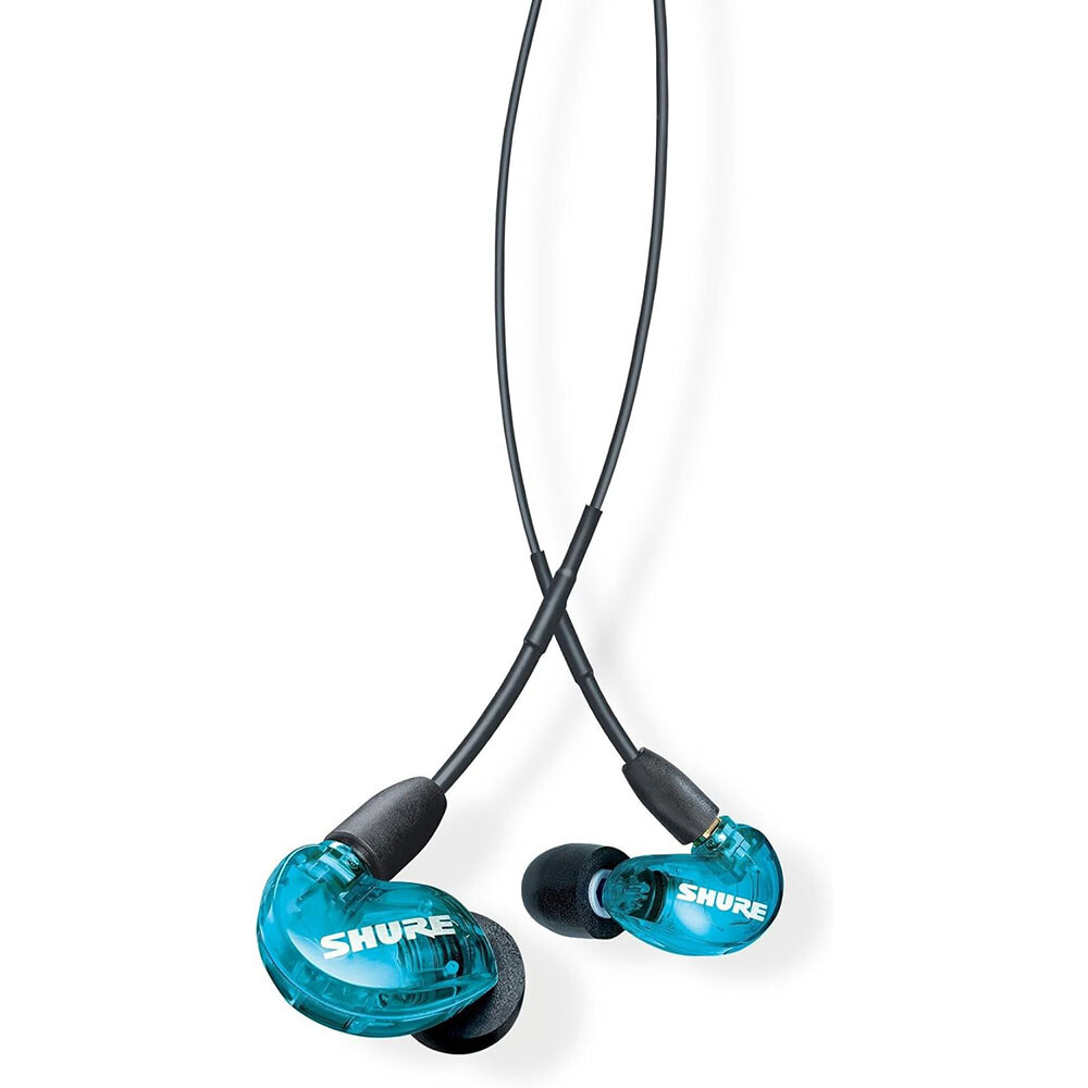 Shure SE215 Professional Sound Isolating Earphones With Wired - Blue