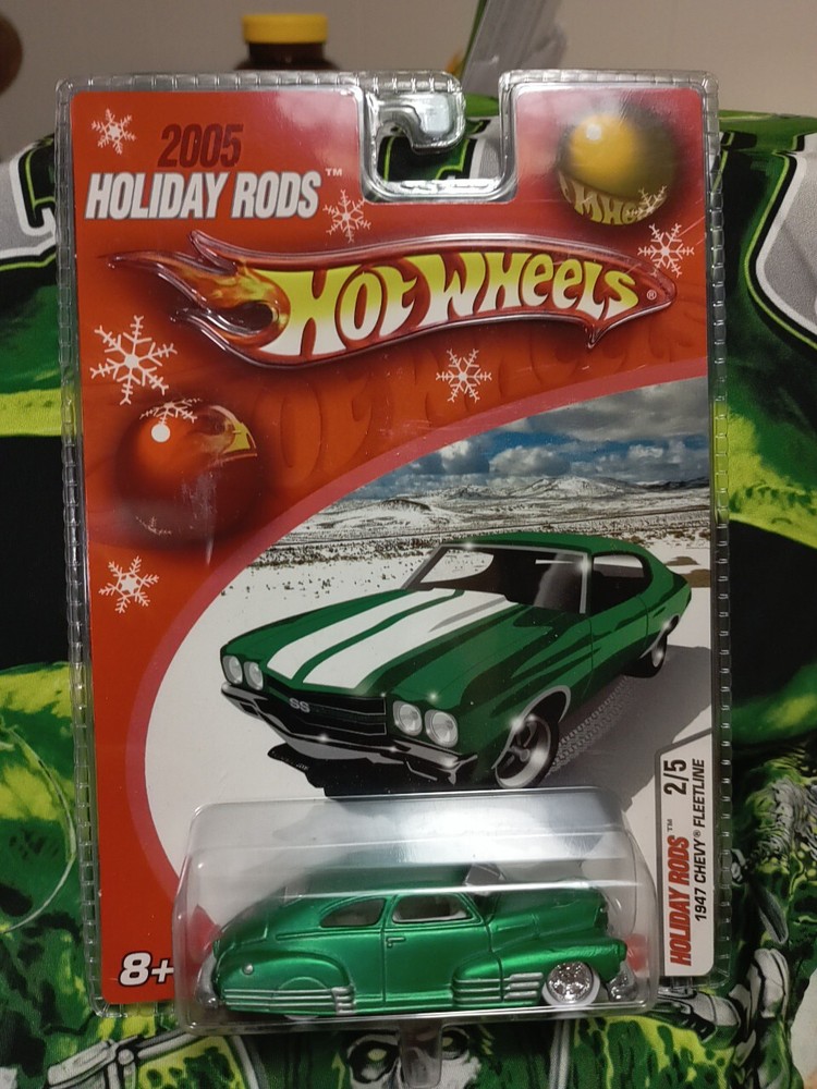 2005 Vintage Hot🔥Wheels/ Holiday Rods ( LE 2/5) '47 Chevy Fleetline In Green/RR