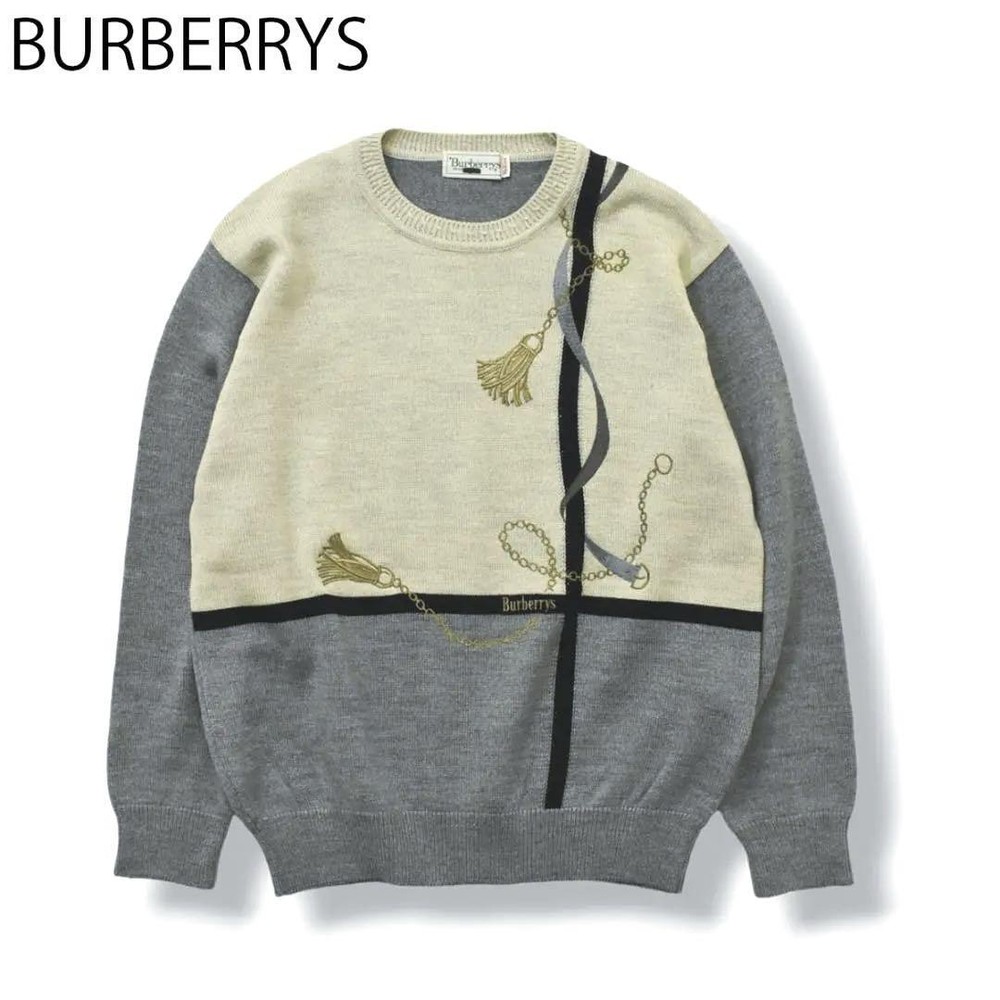 Burberry knit sweater Men's Fashion from Japan