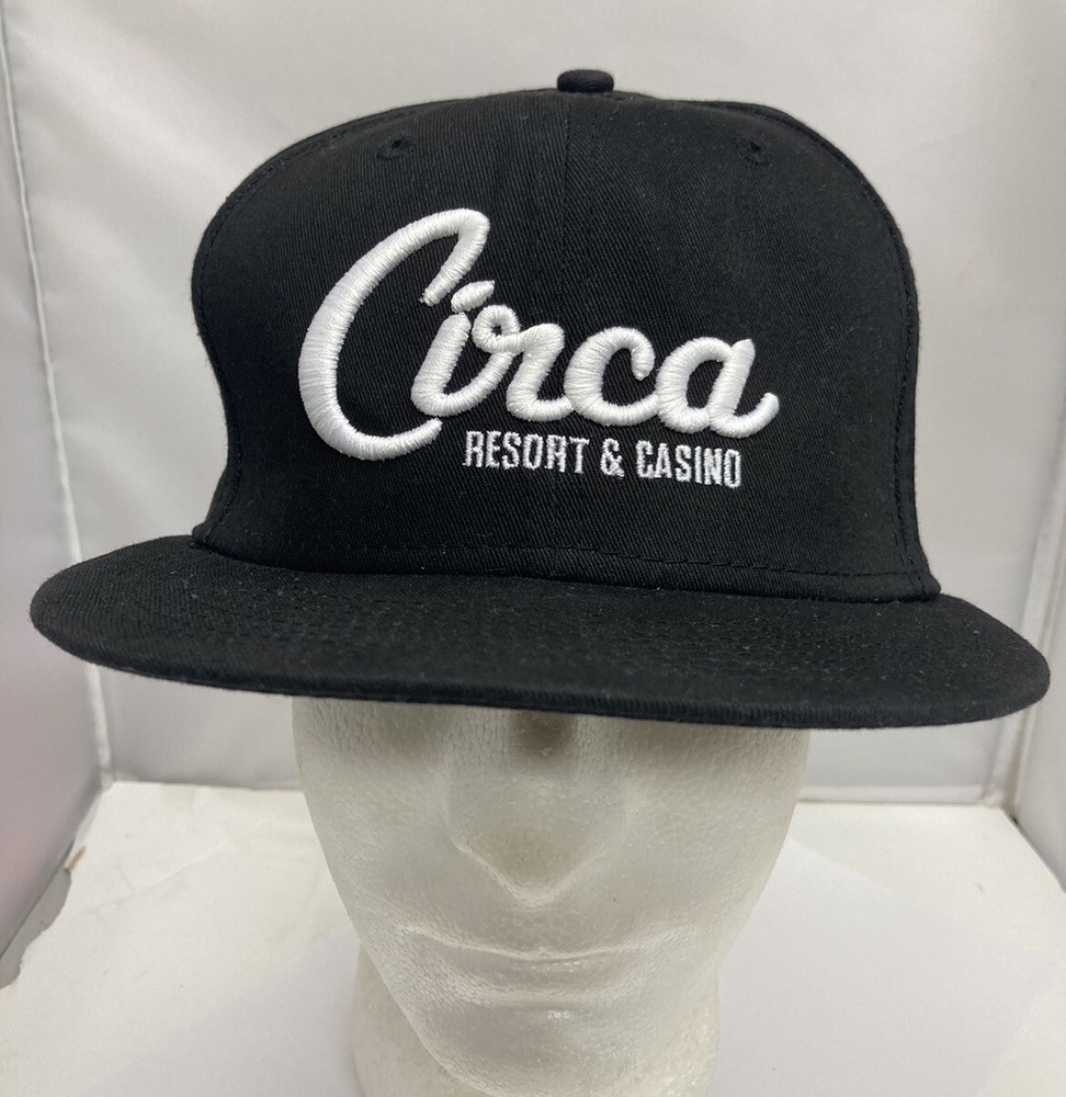 New Era 9Fifty Las Vegas CIRCA Resort Casino Snapback Black Hat Cap Embroidered