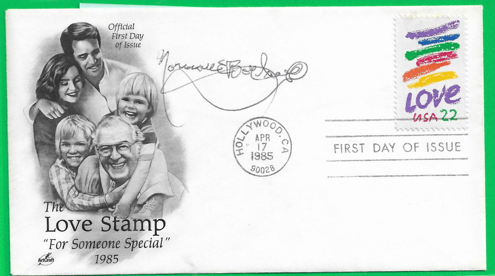 Norman Borlaug Nobel Peace Prize 1970 Signed 