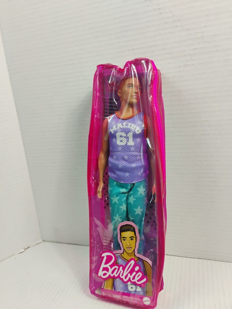 2020 Barbie Fashionistas Doll #164 Muscular Hispanic Ken GRB89 Malibu 61