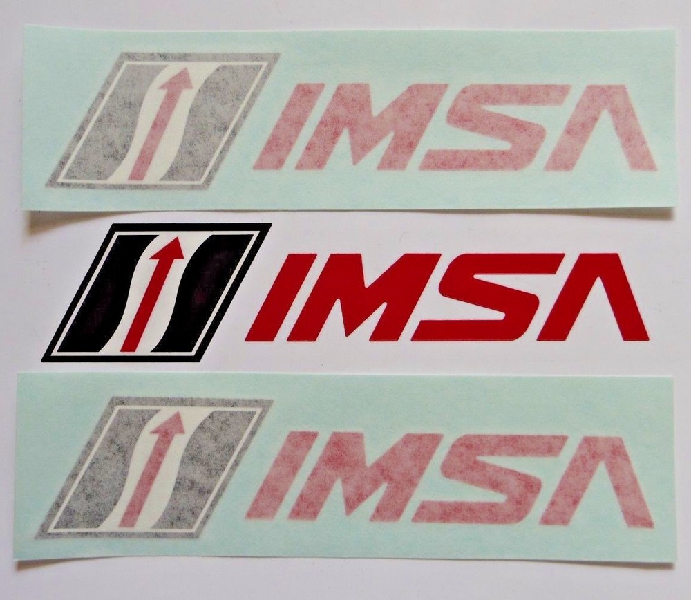 2 Official IMSA Stickers International Motorsports Association Sticker Decal 8