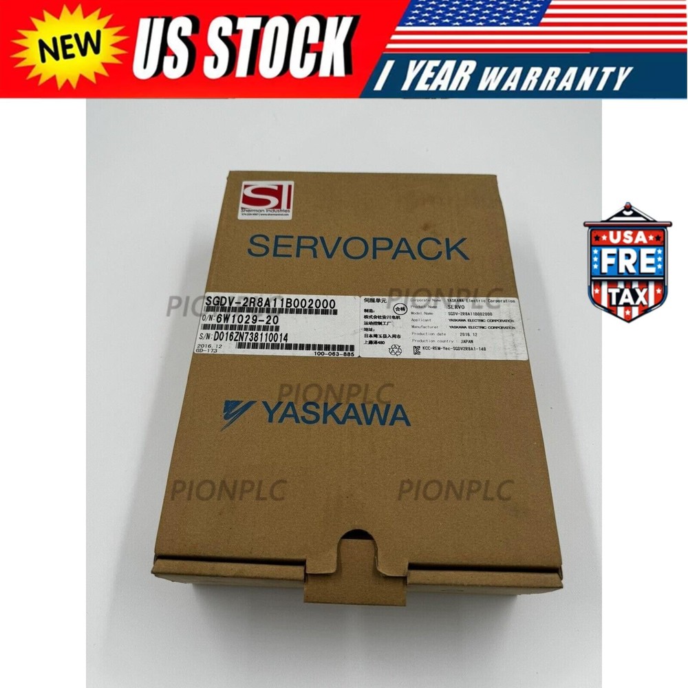 Yaskawa SGDV-2R8A11B002000 Servopack Drive Brand New In Bow Warranty