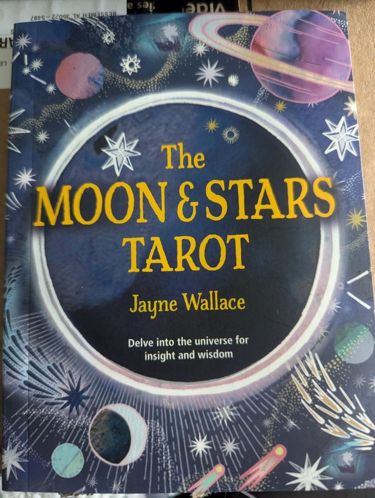 Moon and Stars Tarot Deck with Guidebook - Like New Used Once by Jayne Wallace