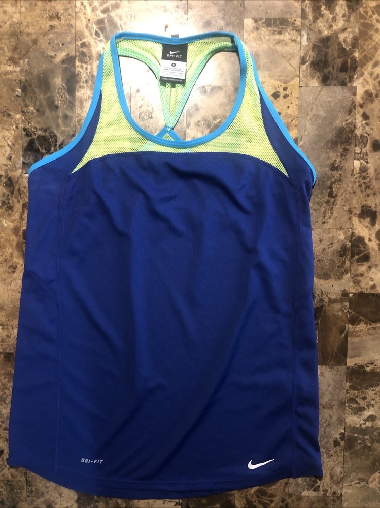 Nike Dri Fit Womens Racerback Activewear Tank Size Small