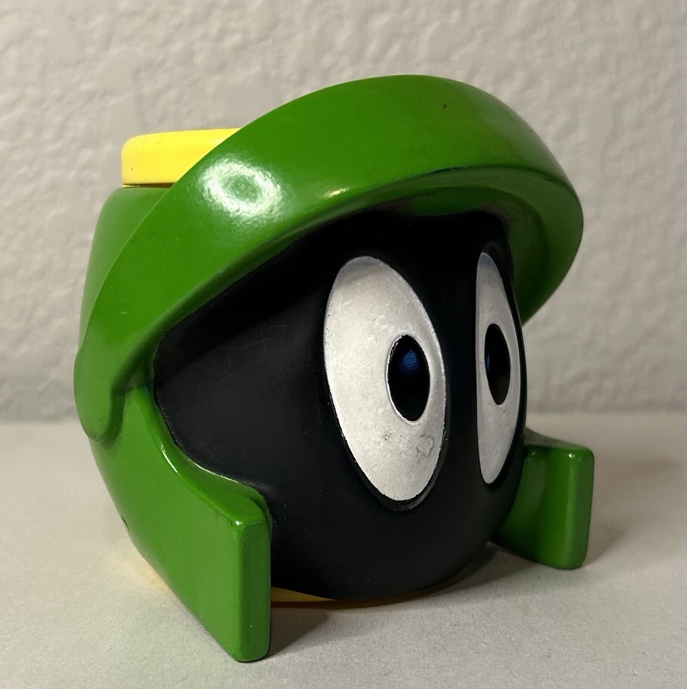 Vintage 1995 Marvin the Martian Looney Tunes Plastic Coffee Mug by Applause