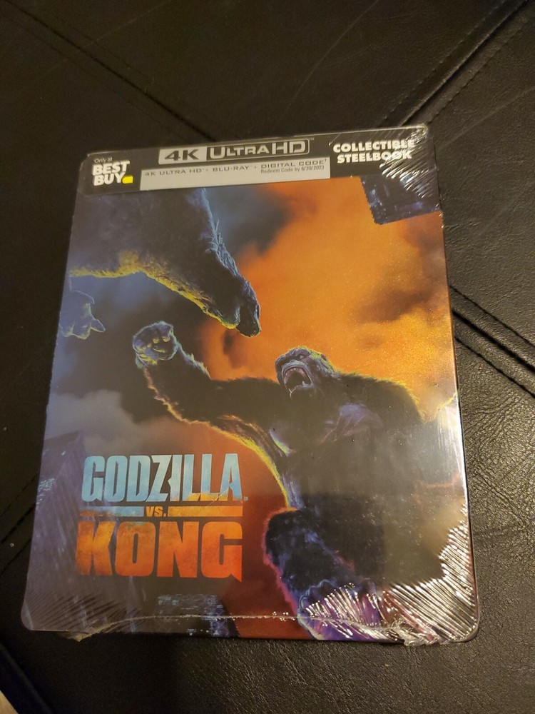Godzilla vs Kong Limited Edition Steelbook Blu-ray