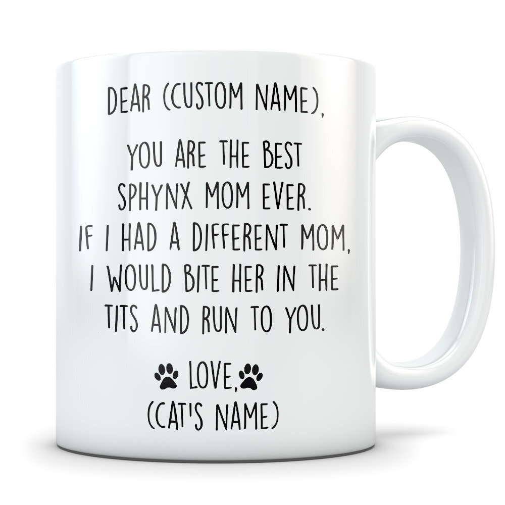 Sphynx Cat Gift For Women Sphynx Cat Gifts Sphynx Cat Mom Sphynx Mug Sphynx Mom