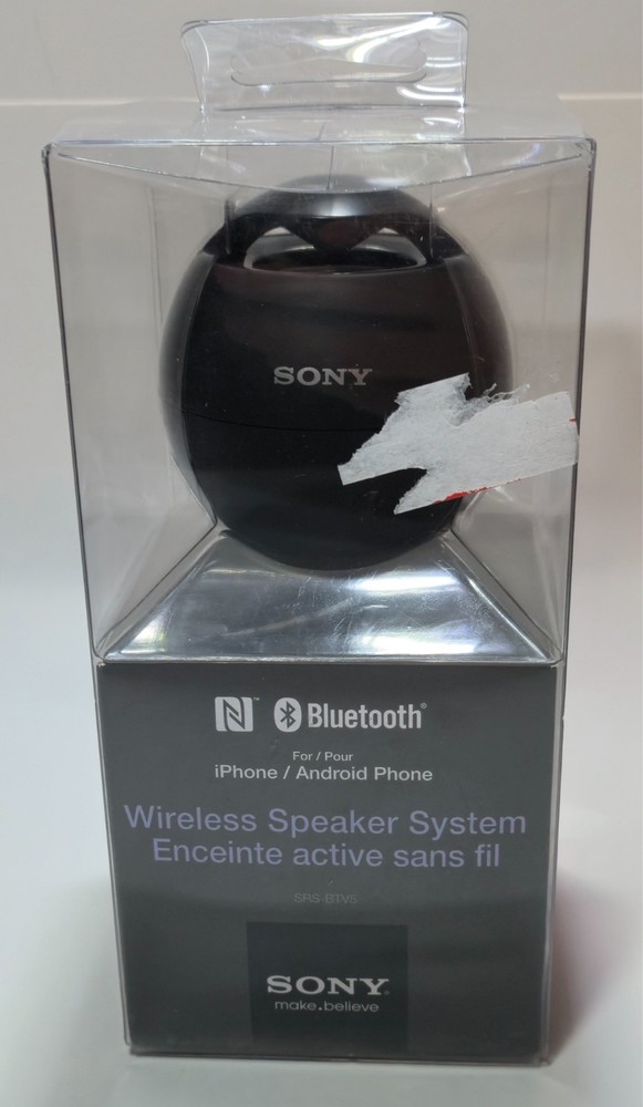 Sony SRS-BTV5 Portable Bluetooth Speaker New Sealed Wireless