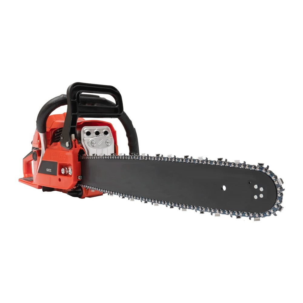52CC 2-Stroke 20 Inch Chainsaw Gasoline Power Wood Cutting Limbing Chainsaw