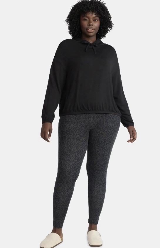 Terra & Sky Women's Plus High Waist Ankle Length Leggings, Size 2XL (20w-22w)