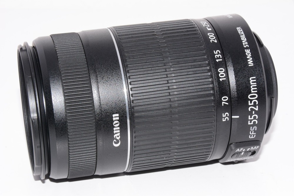 Canon EF-S 55-250mm f4-5.6 IS II Telephoto Lens Japan Import J7541-1