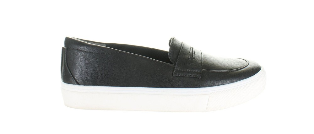 Dr. Scholl's Womens Nova Moc Black Casual Flats Size 7.5 (7815706)