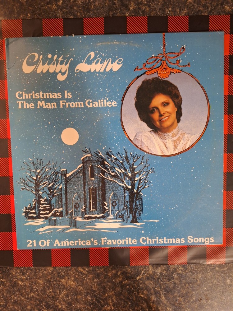 Christy Lane Christmas Is The Man From Galilee Vinyl LP 1983