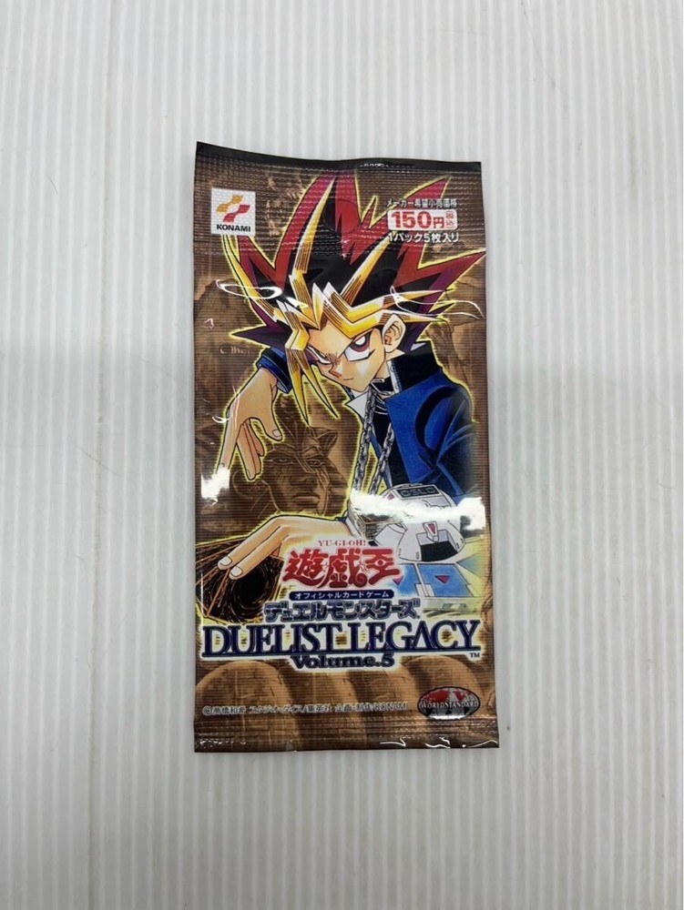Yugioh Duel Monsters DUELIST LEGACY Vol 5 Sealed Booster Pack Japanese 2003