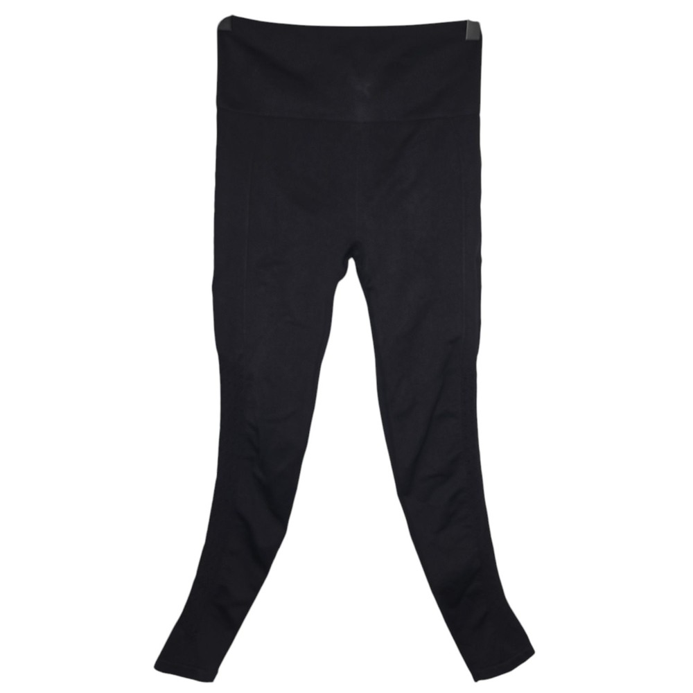 Fabletics Womens Sync Perforated Textured Seamless Black 7/8 Leggings Size XS
