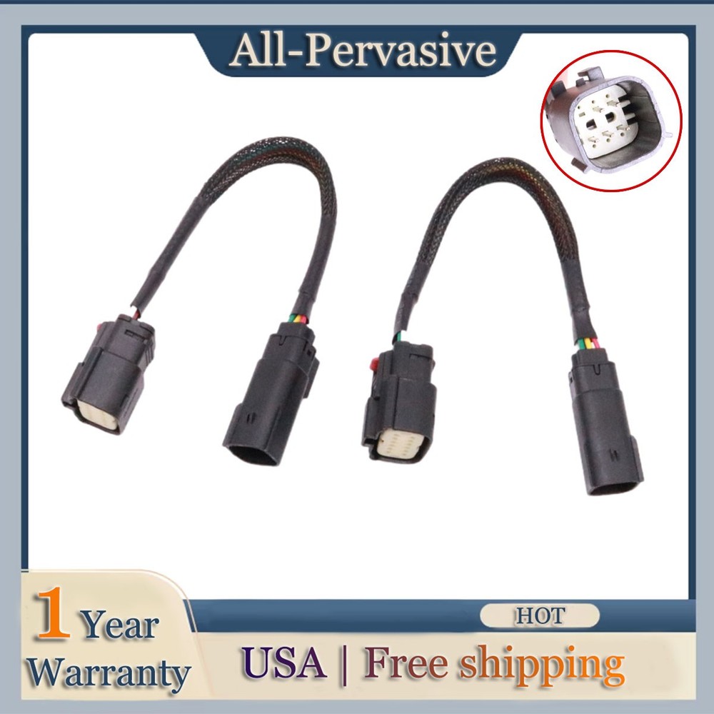 Fit Ram 2500 3500 Halogen to LED 5th Gen Taillight Conversion Adapter Harness