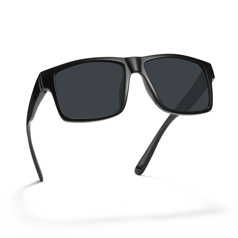 Privel XXL Size Extra Large Square Polarized Sunglasses for Big Wide Heads 157MM