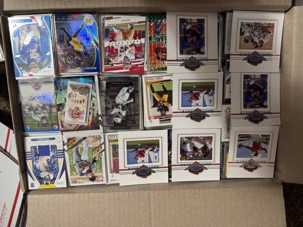 Bulk Lot Mixed Sports Cards 47lbs Huge Box Mixed Sports Card Lot