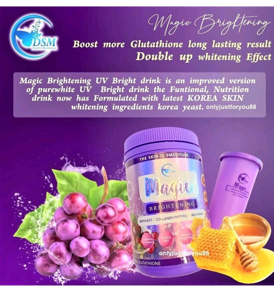 PHYTO Gluta Magic Brightening Collagen Peptide Skin Whitening 650g Fast Ship US