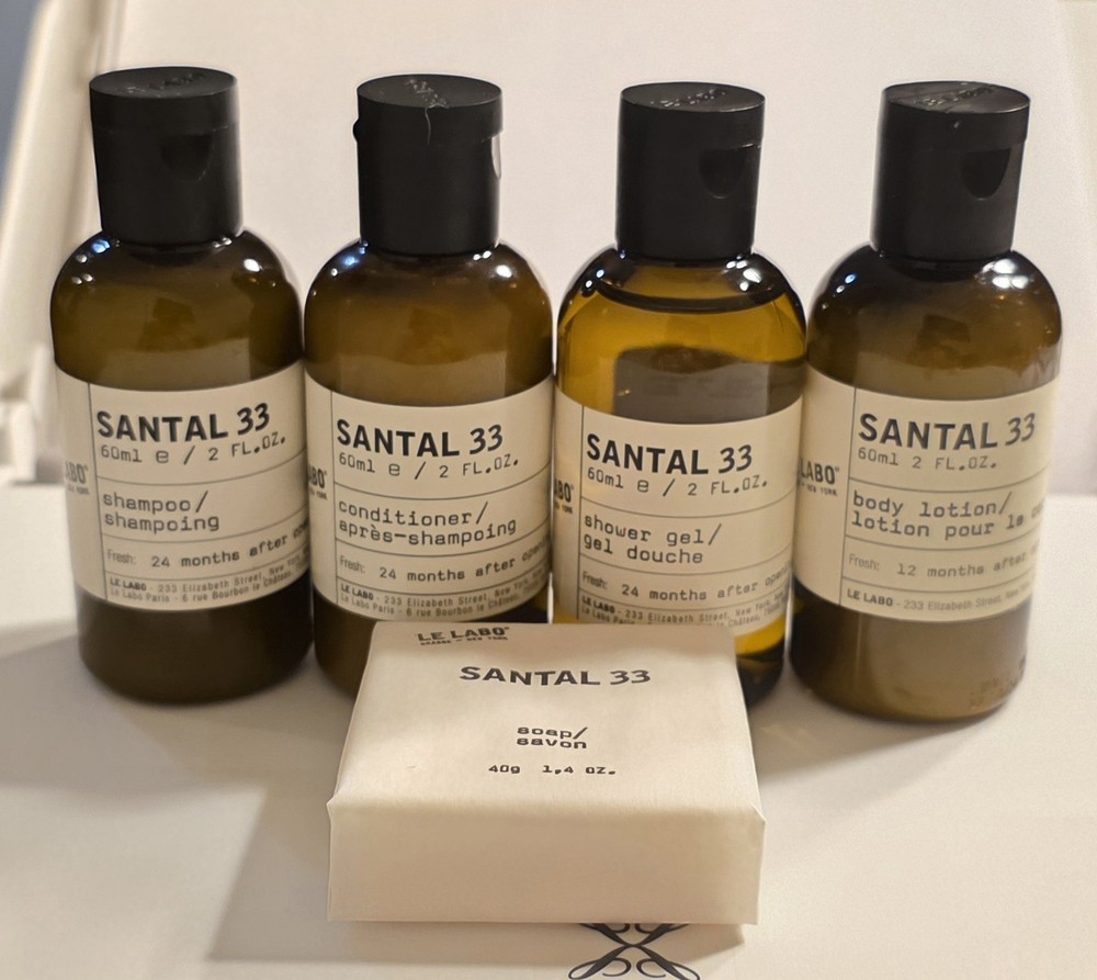 Le Labo Santal 33 Shower Gel & Soap Set, 60ml, Unisex, Santal Scent