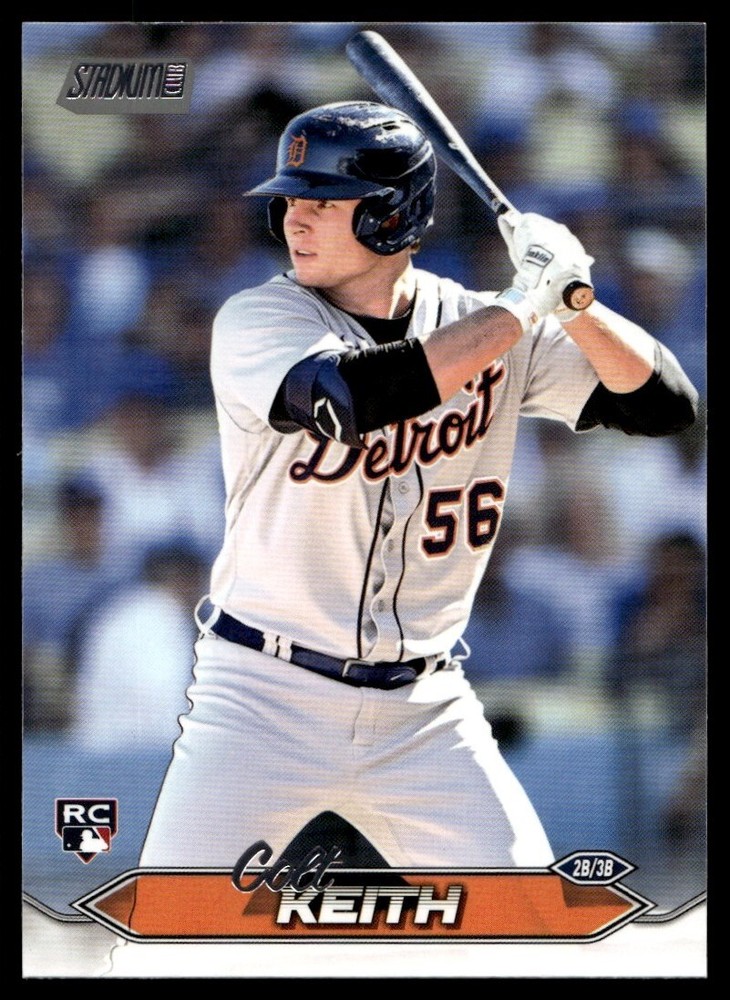 2024 Topps Stadium Club Base Colt Keith RC Detroit Tigers #36