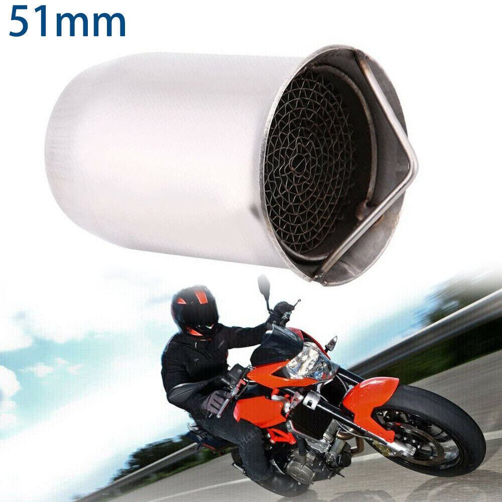 51mm universal Motorcycle Exhaust Pipe Muffler DB Killer Silencer Inset Baffle
