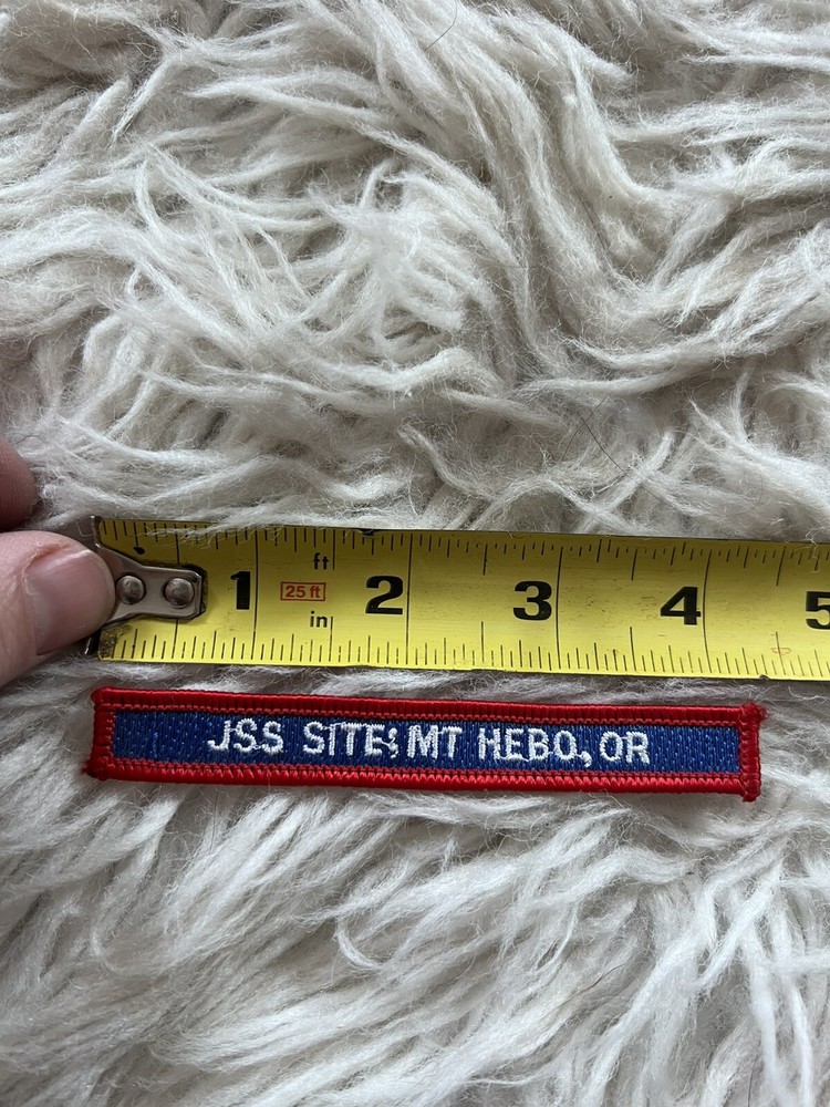 Rare JSS MT Hebo OR Skinny Patch Iron On Hard to Find Collectible