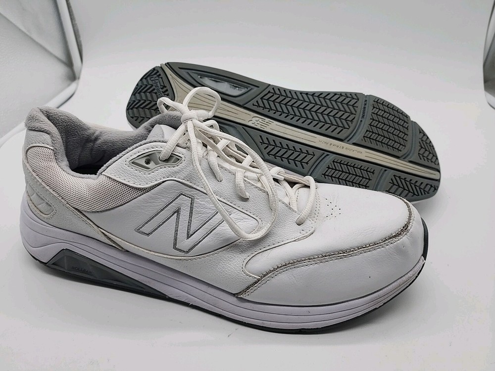 New Balance 928 V3 Mens 13 Lace Up Walking Shoe Stable Steady Gray White *READ*