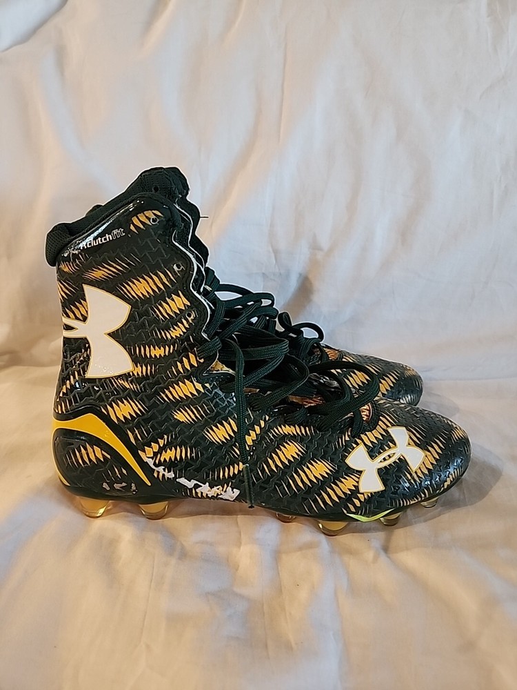 Under Armour UA Highlight MC Mens Football Cleats Green Size 9