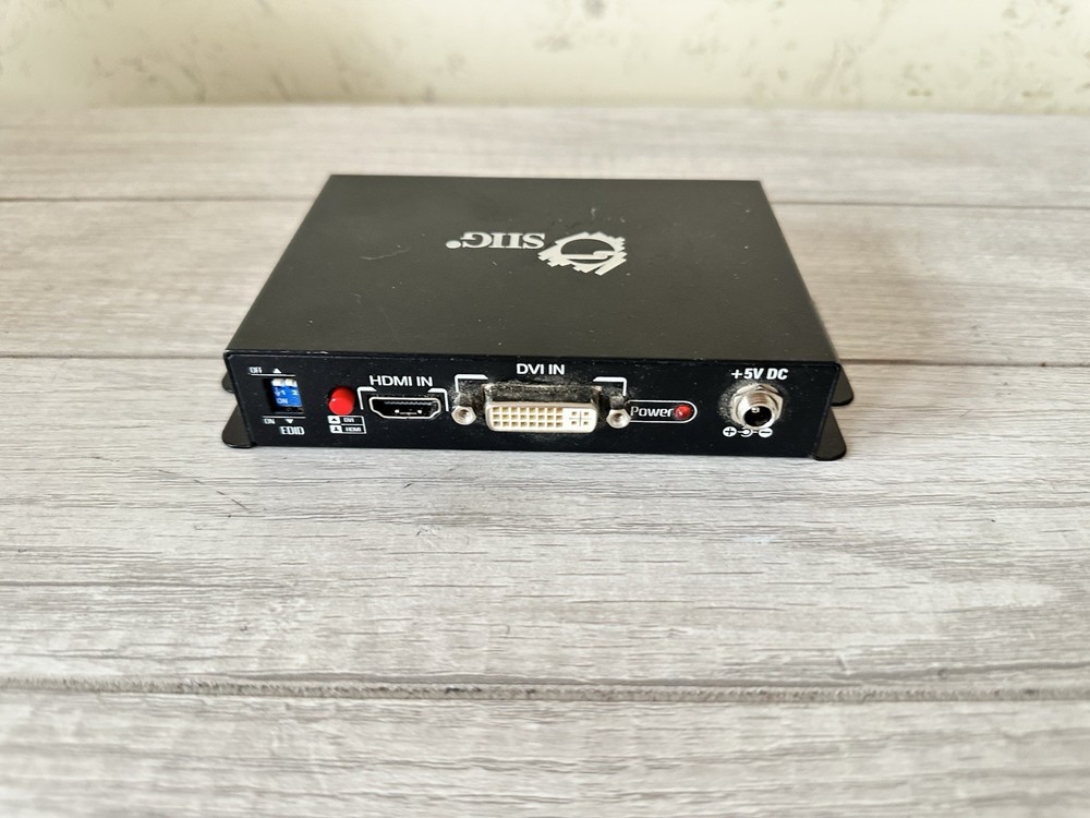 SIIG HDMI to VGA YPbPr Converter with Audio Support Model AS71121X8166