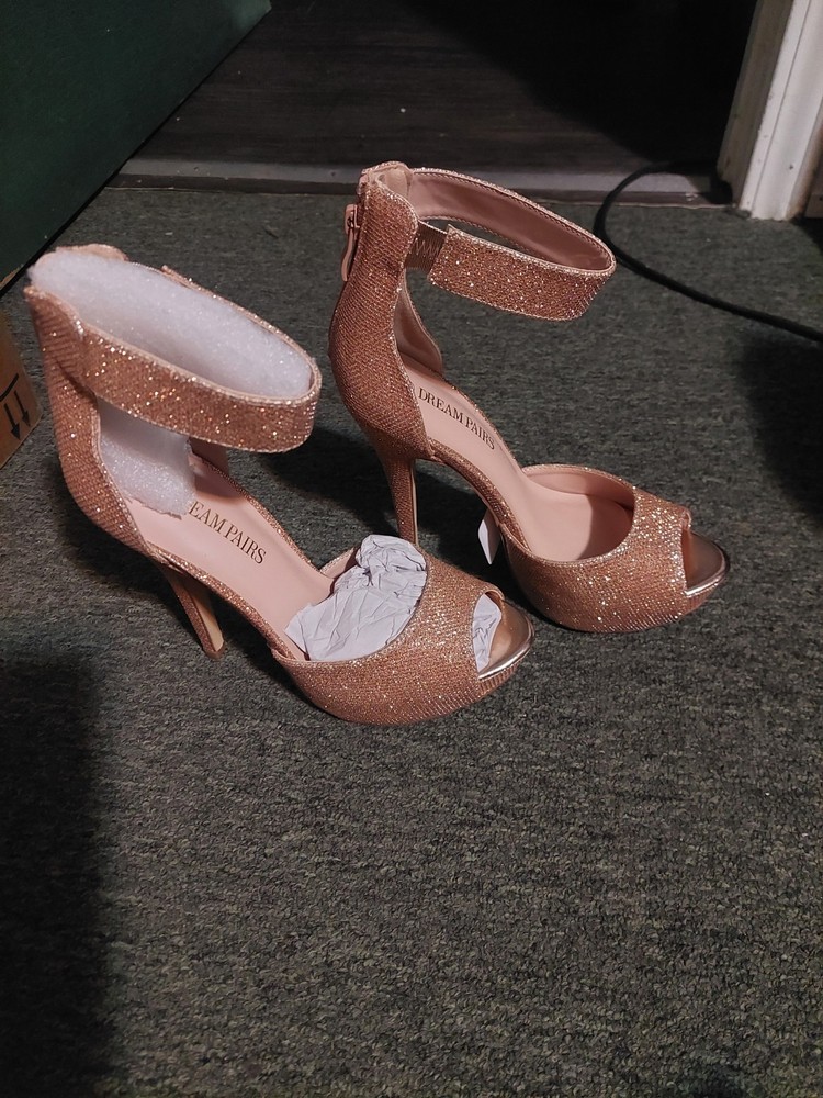 Dream Pairs Elegant High Heels for Women Size 7 Perfect for Weddings Parties and Evening Events